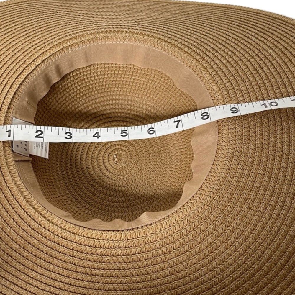 Women' Wide Brim Traw Hat - a New Day™ One Size - Picture 3 of 7